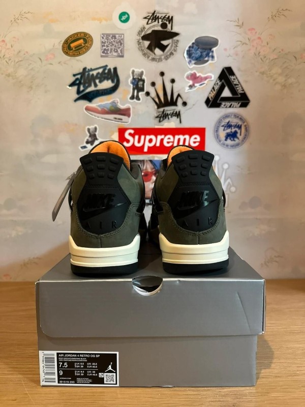 Jordan 4 Undefeated green / vert 2