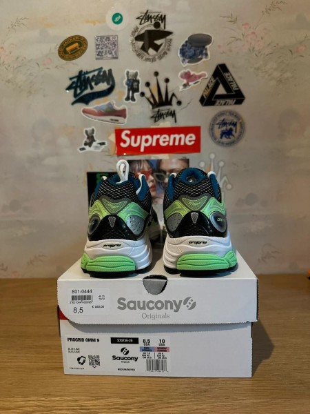 Saucony Progrid omni 9 blue lime