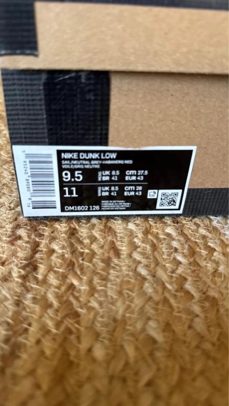 Nike Dunk Off White Lot 23/50 - taille 43 2