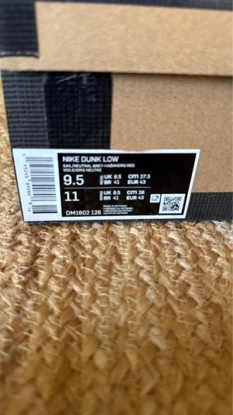 Nike Dunk Off White Lot 23/50 - taille 43