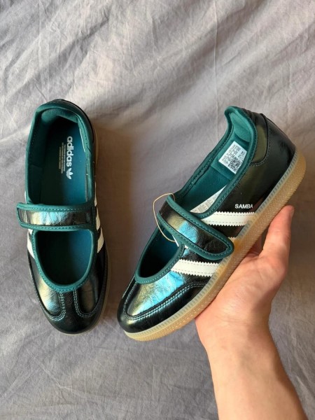 Adidas samba OG Jane Rich Green Off White
