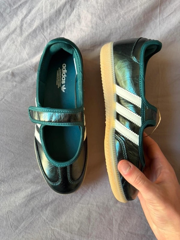Adidas samba OG Jane Rich Green Off White 2
