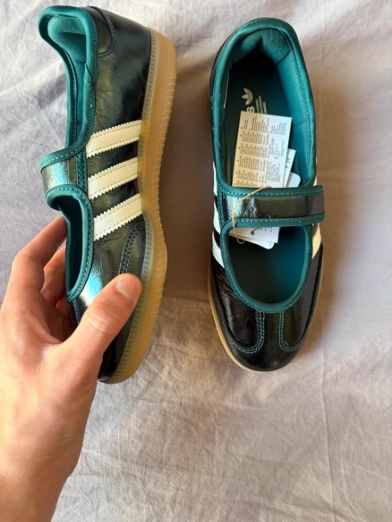Adidas samba OG Jane Rich Green Off White