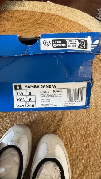 Adidas Samba jane - taille 39