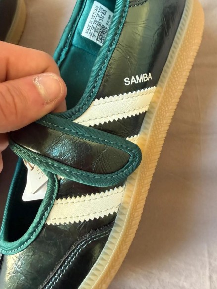 Adidas samba OG Jane Rich Green Off White