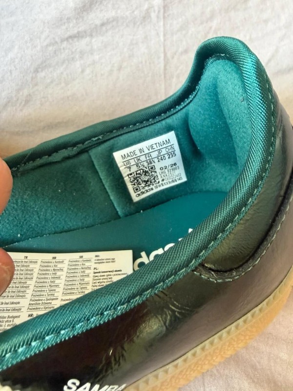 Adidas samba OG Jane Rich Green Off White 2