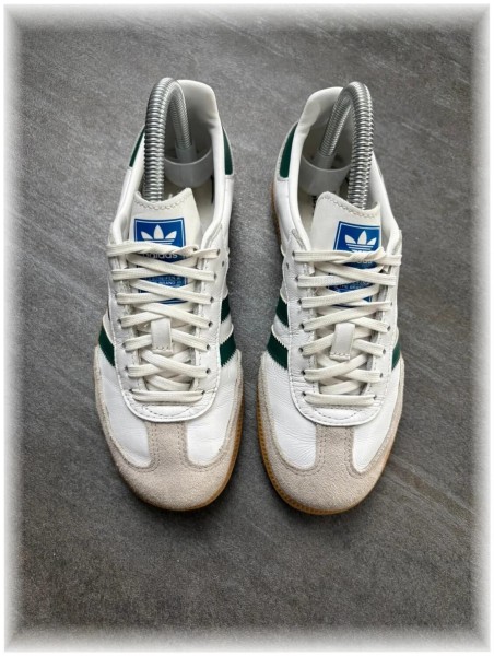 Adidas samba green - taille 35