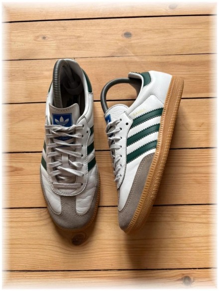 adidas samba green - taille 38 2/3