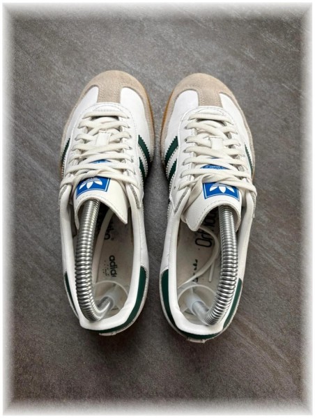 Adidas samba green - taille 35