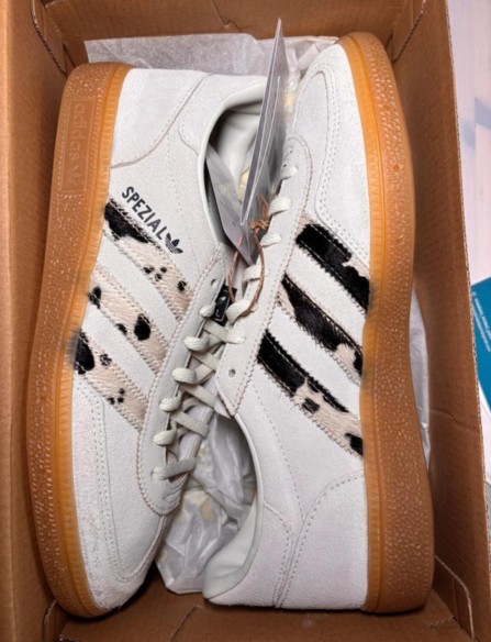 adidas handball spezial off white cow vache taille 38