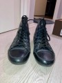 Basket Louis Vuitton Damier Leather High Graphite Black taille EU 41,5