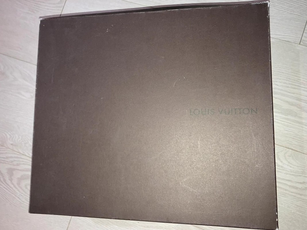 Basket Louis Vuitton Damier Leather High Graphite Black taille EU 41,5 2