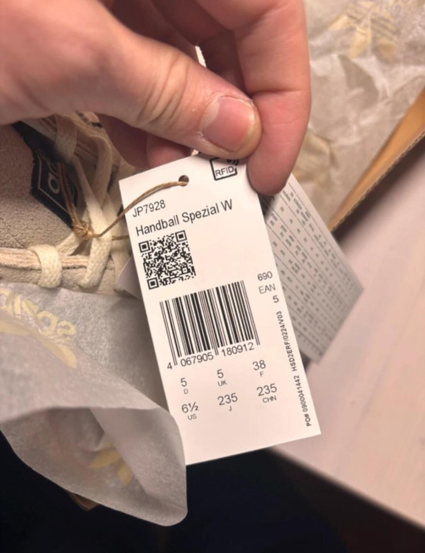 adidas handball spezial off white cow vache taille 38 2