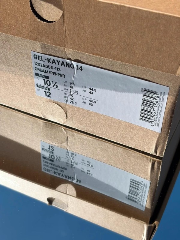 Asics Gel-Kayano 14 Cream Pepper - EU 44,5 2