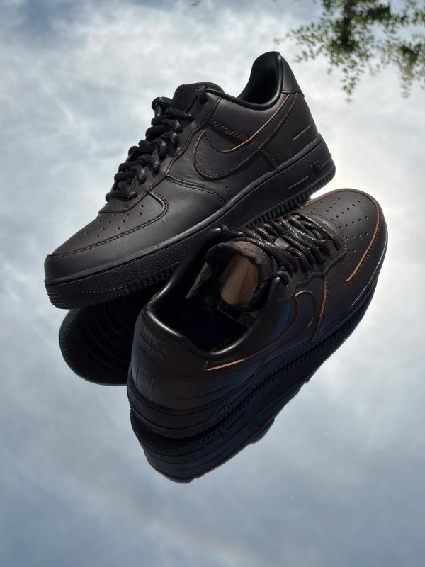 Nike Air Force 1 Morse Code Velvet Brown - EU 41