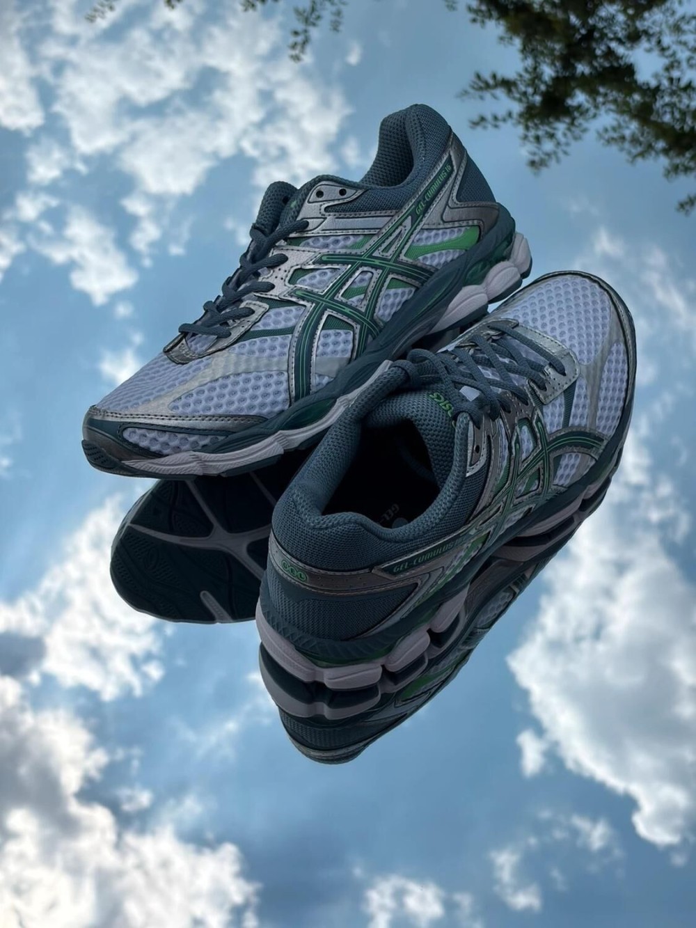 Asics Gel-Cumulus 16 White Ironclad - EU 41,5