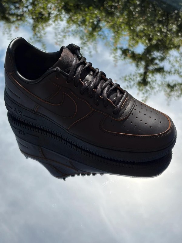 Nike Air Force 1 Morse Code Velvet Brown - EU 41 2