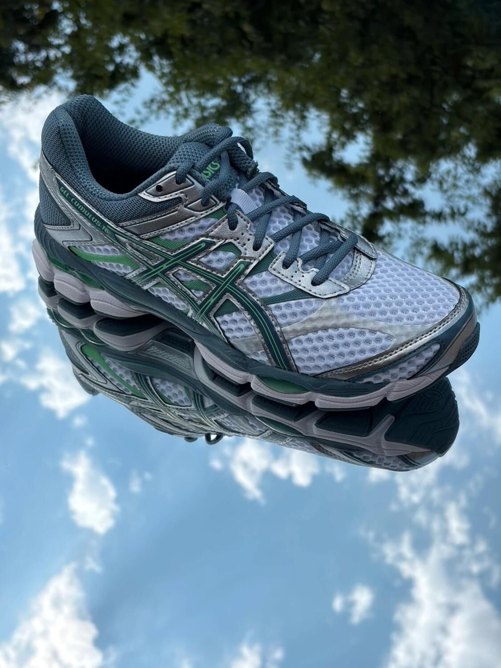 Asics Gel-Cumulus 16 White Ironclad - EU 41,5