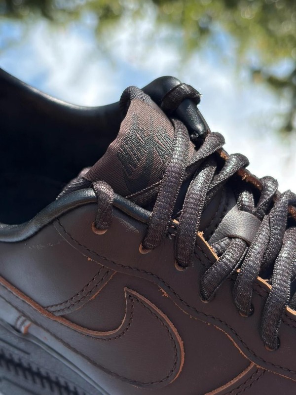 Nike Air Force 1 Morse Code Velvet Brown - EU 41 2