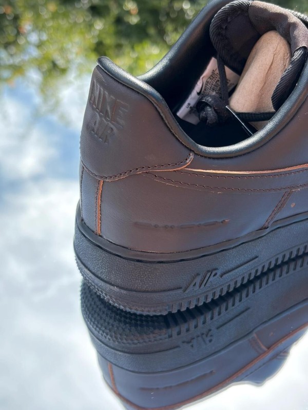 Nike Air Force 1 Morse Code Velvet Brown - EU 41 2