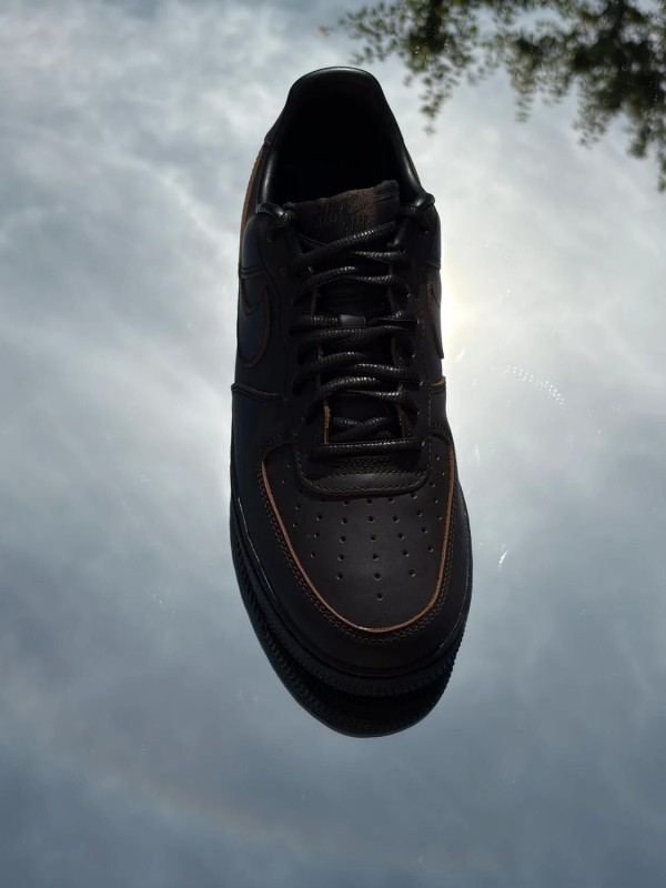 Nike Air Force 1 Morse Code Velvet Brown - EU 41 2