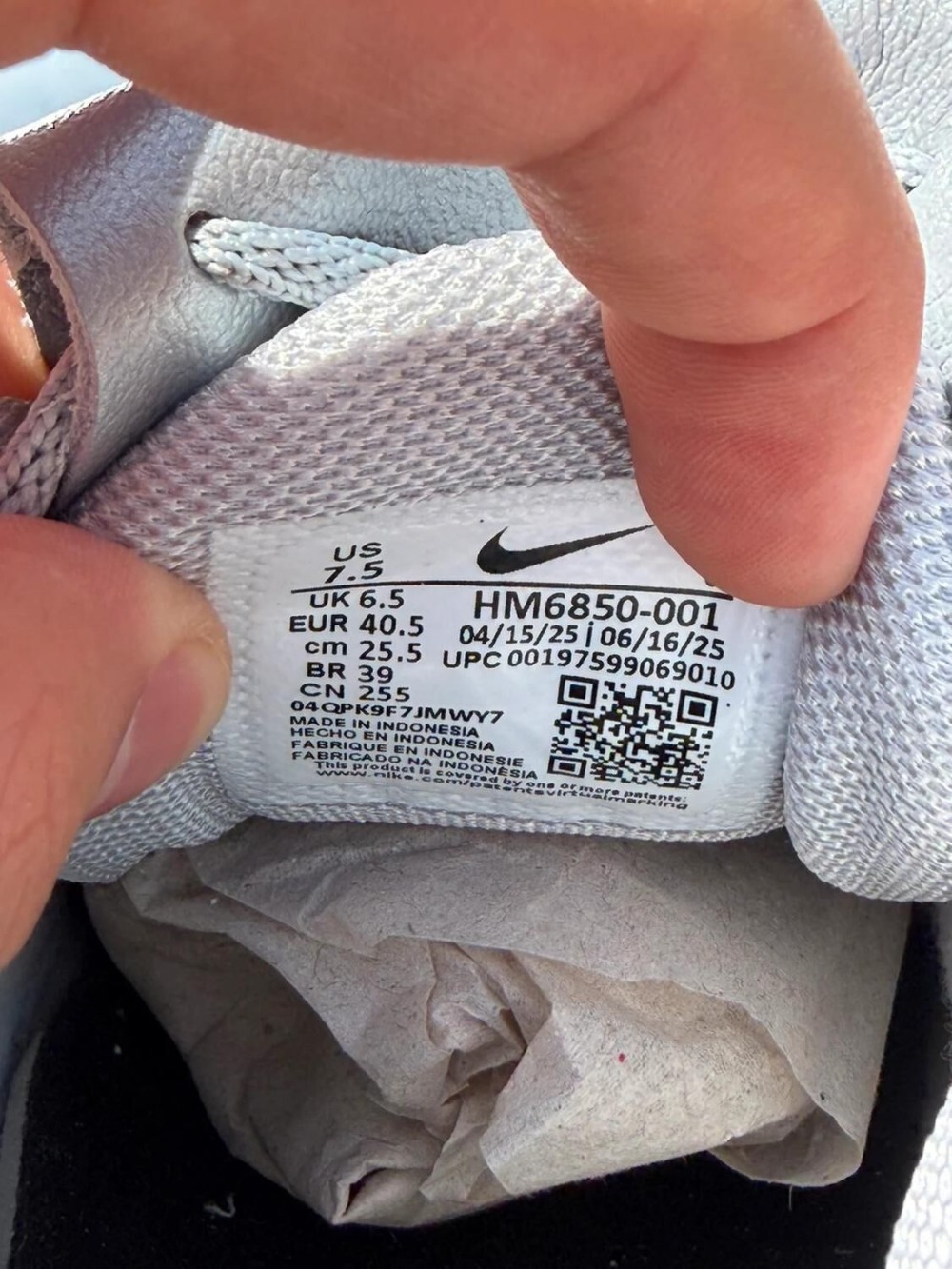 Nike Air Max Plus Tiempo Wolf Grey - EU 40,5