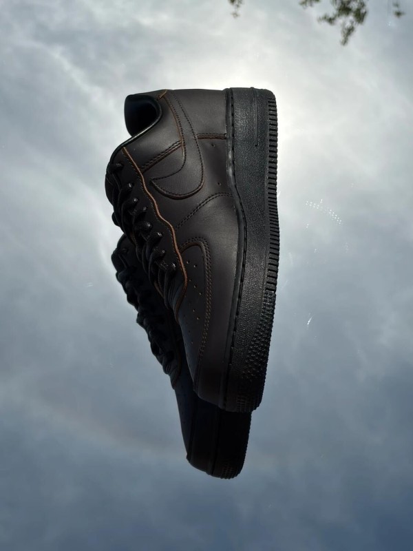 Nike Air Force 1 Morse Code Velvet Brown - EU 41 2