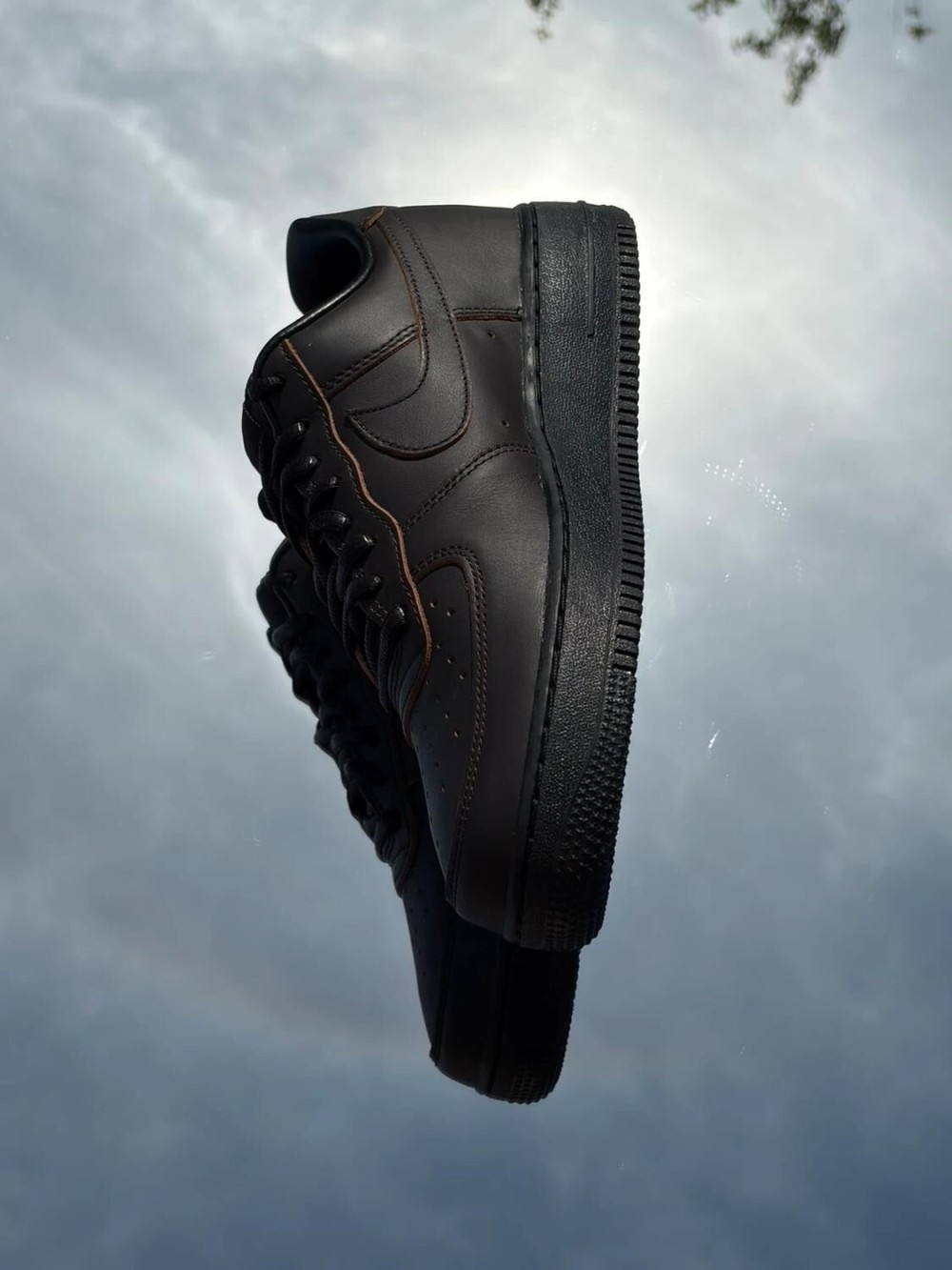 Nike Air Force 1 Morse Code Velvet Brown - EU 41