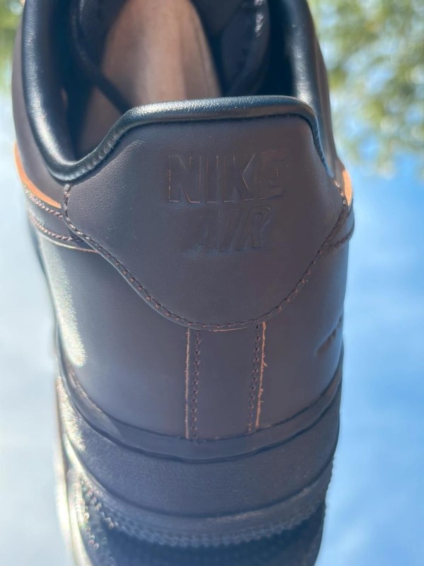 Nike Air Force 1 Morse Code Velvet Brown - EU 41 2