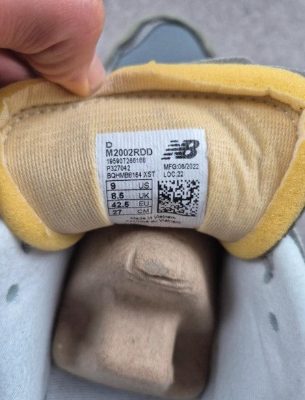 New Balance 2002r Protection pack mirage grey taille 42,5