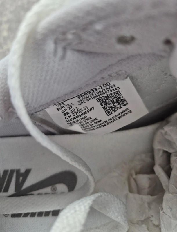 Nike Air Jordan 1 Low 85 Neutral Grey taille 42,5 2