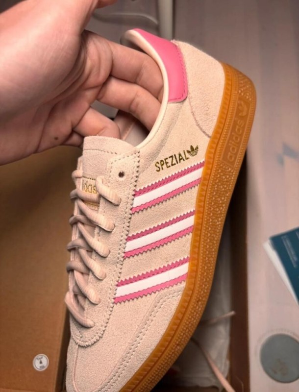 adidas handball spezial wonder quartz cloud white rose taille 36 2