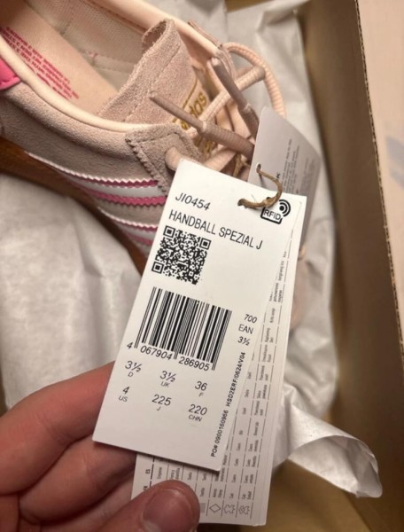 adidas handball spezial wonder quartz cloud white rose taille 36