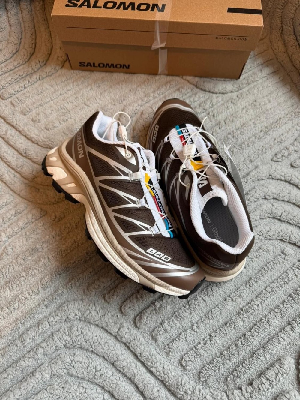 Salomon XT-6 Earth Brown Walnut - taille 36,5