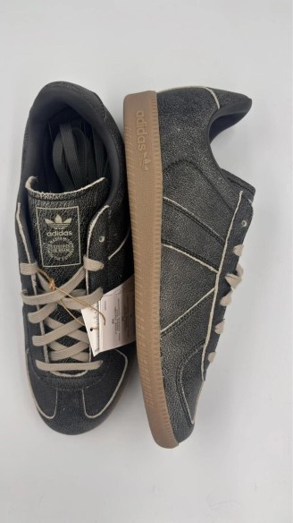 adidas bw army cracked leather/light brown/noir craquelé - 44