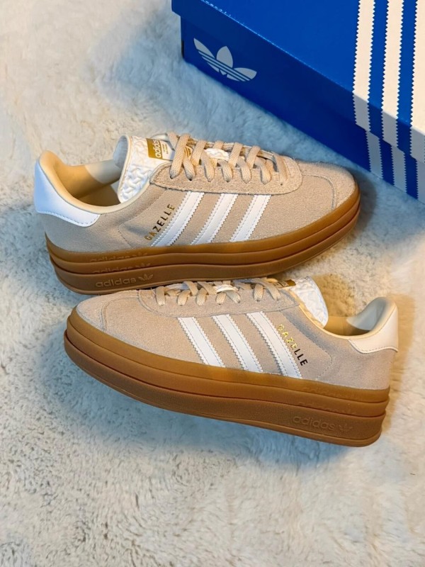 adidas gazelle bold J 'cream beige' 38