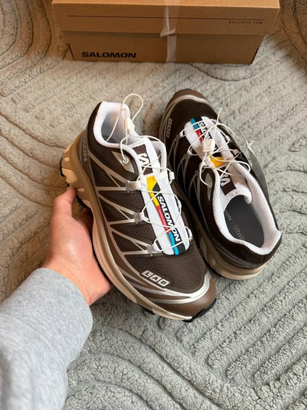 Salomon XT-6 Earth Brown Walnut - taille 36,5 2