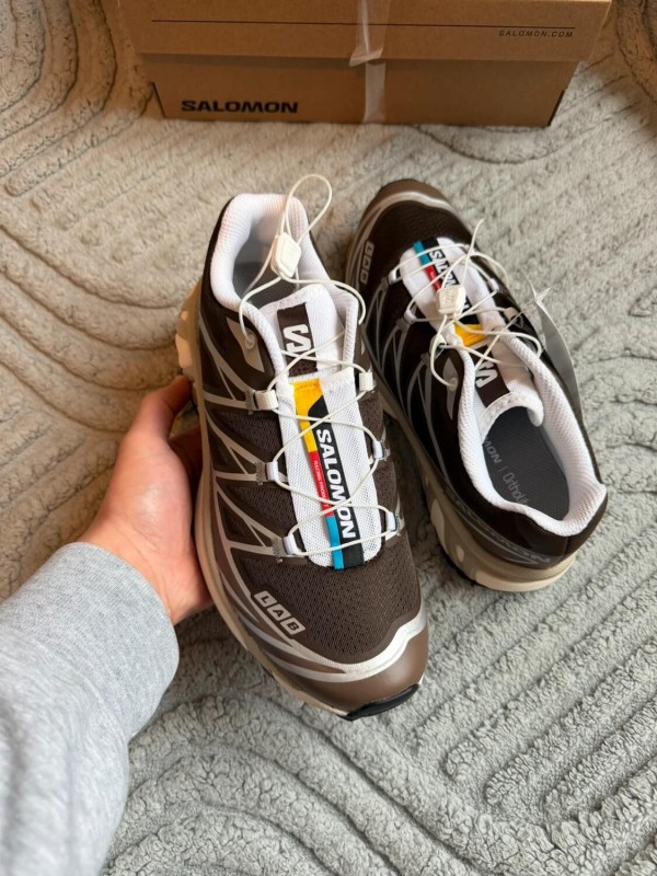 Salomon XT-6 Earth Brown Walnut - taille 38,5 2