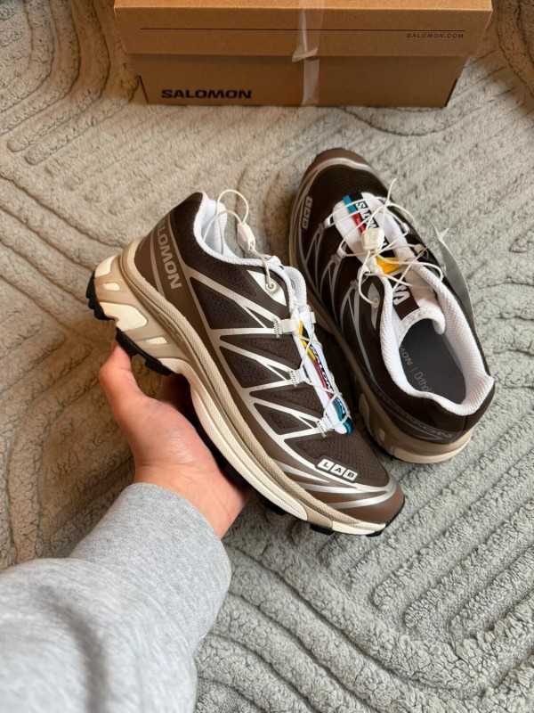 Salomon XT-6 Earth Brown Walnut - taille 36,5 2
