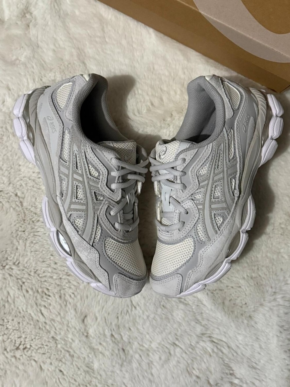 Asics Gel NYC 'Cream Cloud Grey' 38