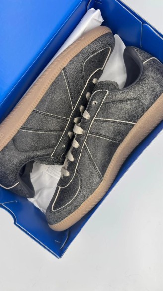 adidas bw army cracked leather/light brown/noir craquelé - 44