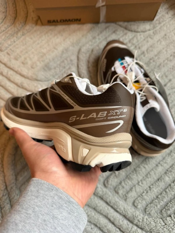 Salomon XT-6 Earth Brown Walnut - taille 36,5 2