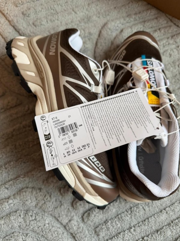 Salomon XT-6 Earth Brown Walnut - taille 36,5 2