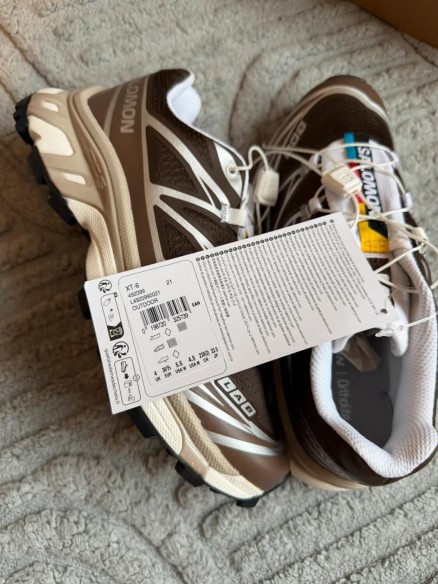 Salomon XT-6 Earth Brown Walnut - taille 36,5