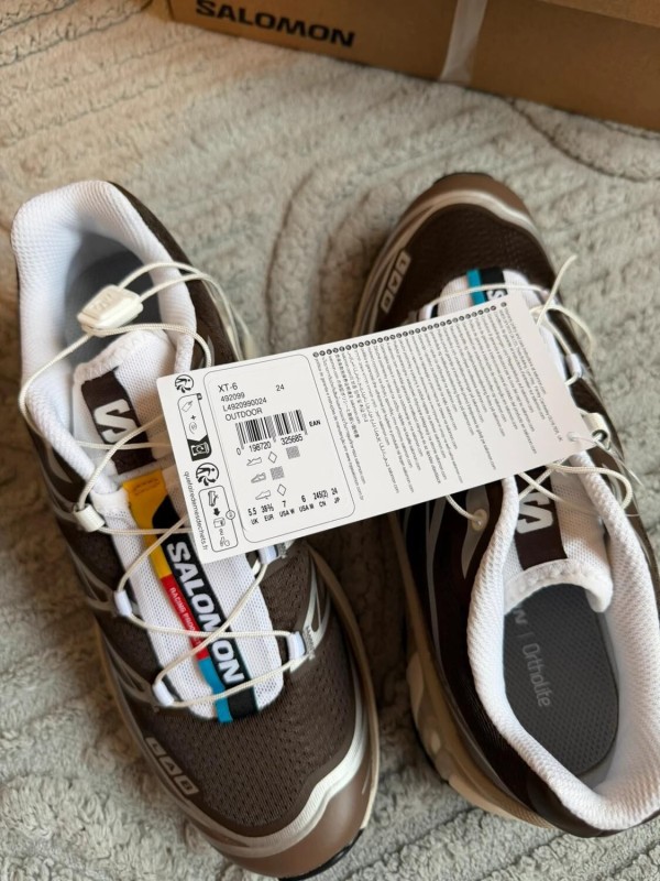 Salomon XT-6 Earth Brown Walnut - taille 38,5 2