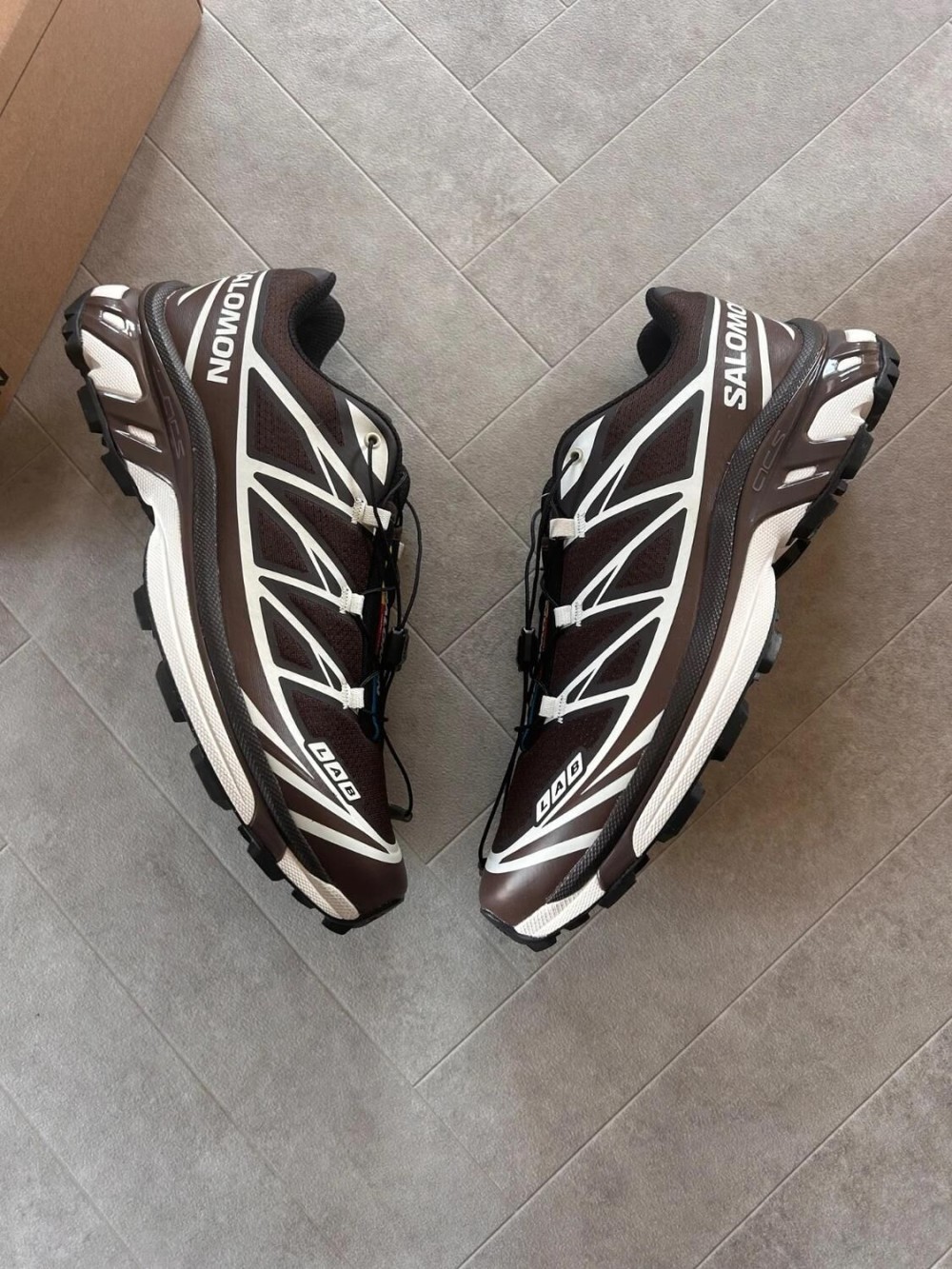 Salomon xt white cream black french coffee vanilla ice