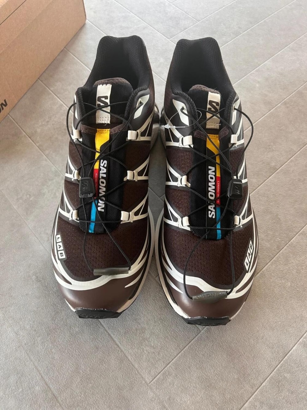 Salomon xt white cream black french coffee vanilla ice