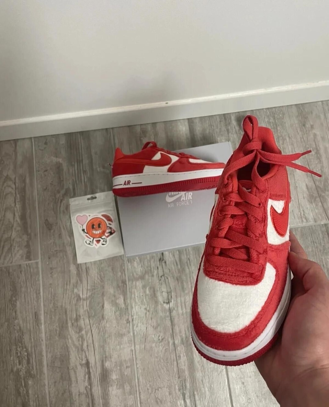 Air force 1 Valentine's day fleece