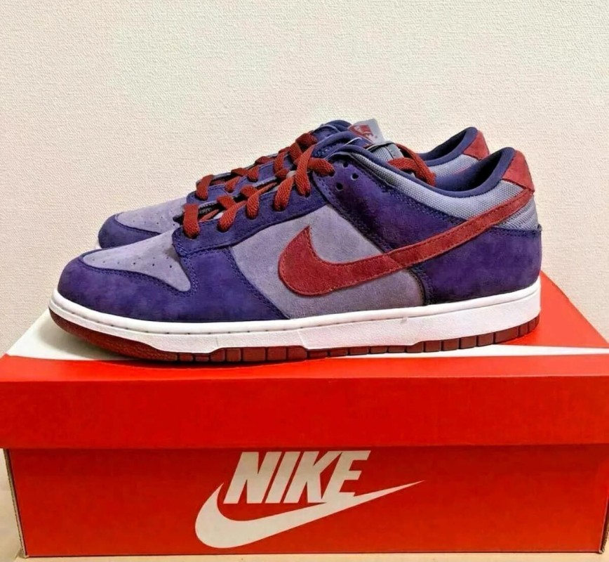 Dunk low plum