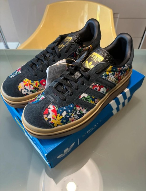 adidas Liberty London x Wmns gazelle bold "floral embroidery" taille 37 2
